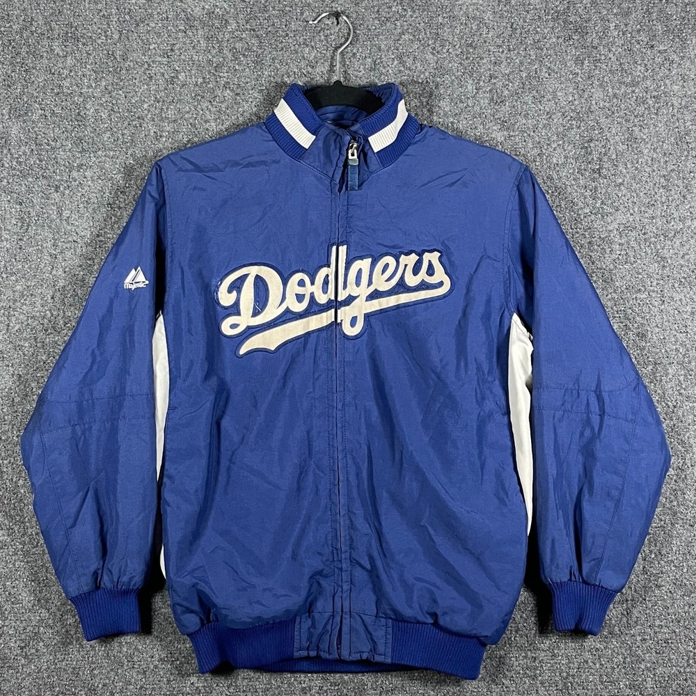 Vintage Los Angeles Dodgers Majestic Thermal Base Jacket Youth Size Medium #3442
